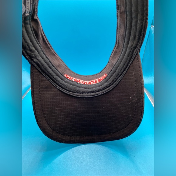 Great American Cookies Employee Black Adjustable Capamerica Visor Hat Cap. EUC - Picture 7 of 7